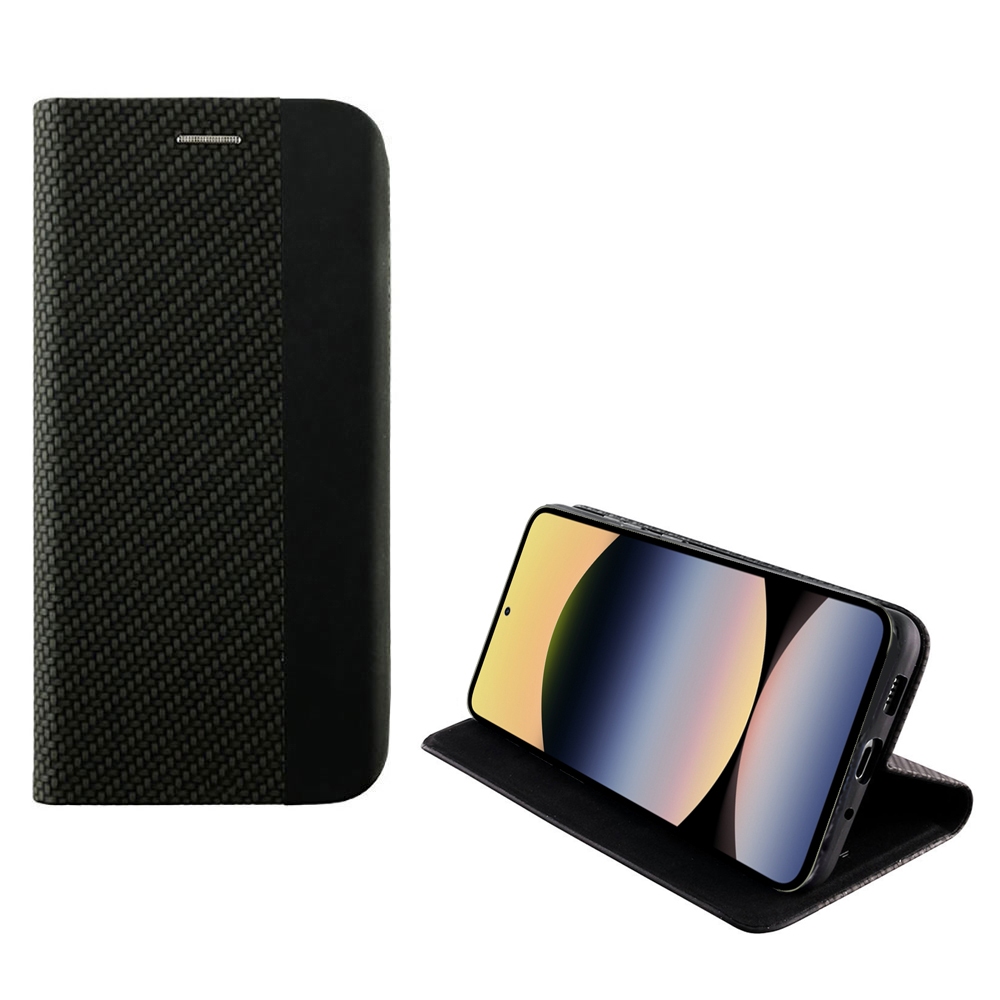 IDOL 1991 ELITE ΘΗΚΗ XIAOMI REDMI NOTE 14 5G 6.67in ANTI-RFID BOOK STAND BLACK