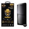 IDOL 1991 PRIVACY ANTISPY TEMPERED GLASS XIAOMI 13 5G 6.36in 9H 0.25mm SEMI CURVED FULL GLUE BLACK