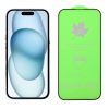 IDOL 1991 SPECIAL TEMPERED GLASS IPHONE 15 6.1in 9H 0.25mm FULL GLUE SEMI CURVED FULL COVER BLACK