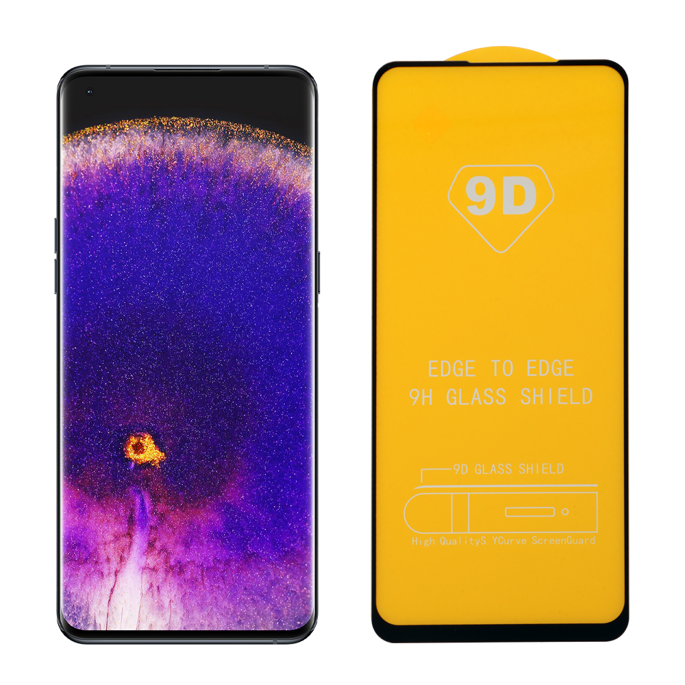 IDOL 1991 SPECIAL TEMPERED GLASS OPPO FIND X5 LITE 6.43in 9H 0.25mm 9D FULL GLUE SEMI CURVED BLACK