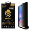 IDOL 1991 PRIVACY ANTISPY TEMPERED GLASS SAMSUNG A05s 4G A057/F14 4G E145 6.7in 9H 0.25mm SEMI CURVED FULL GLUE BLACK
