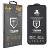 IDOL 1991 TITANIUM TEMPERED GLASS IPHONE 16 PLUS 6.7in 9H 0.25mm SEMI CURVED FULL GLUE BLACK