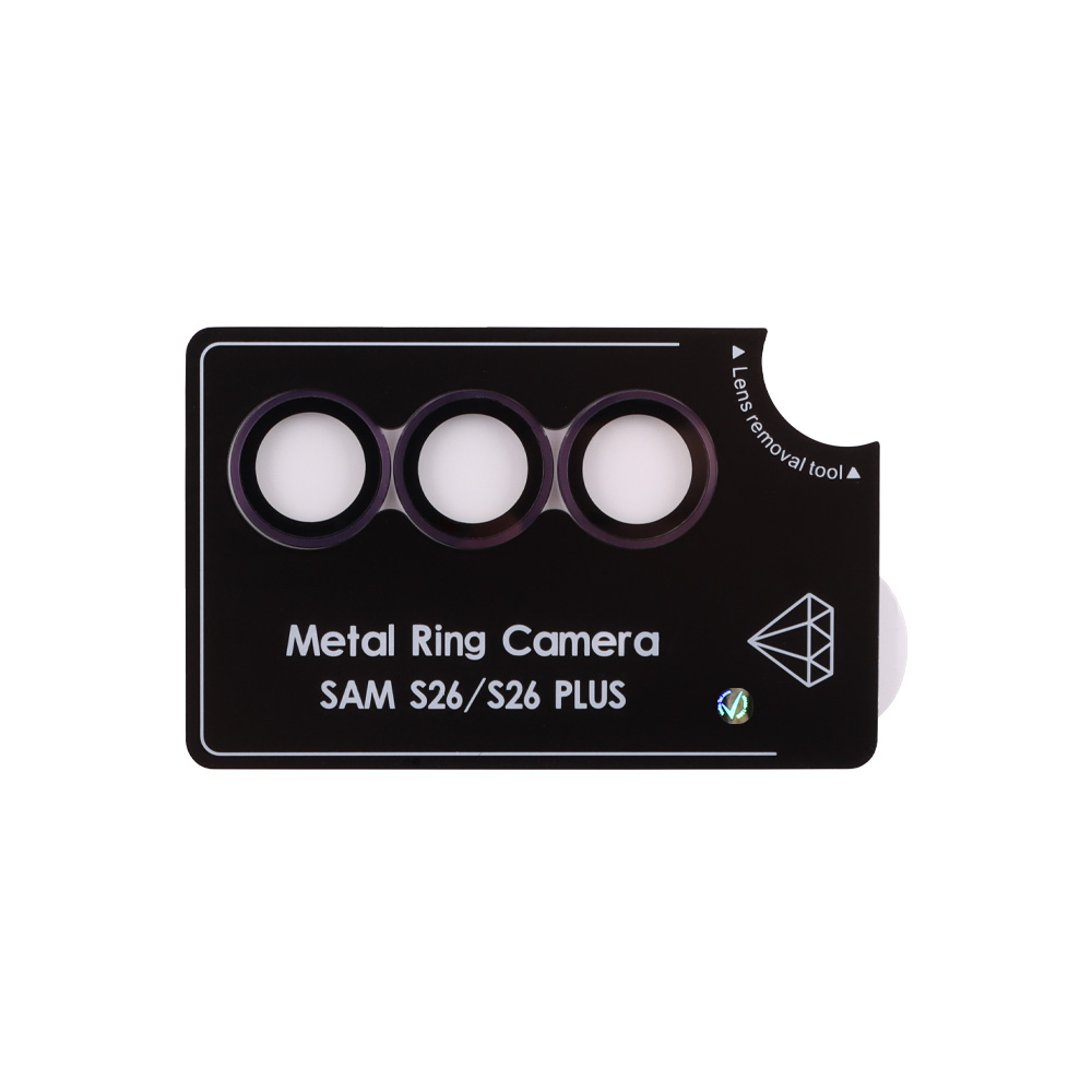VOLTE-TEL CAMERA GLASS COVER SAMSUNG S26 5G 6.3" 9H 0.30MM PREMIUM EASY APPLICATION PURPLE - Image 4