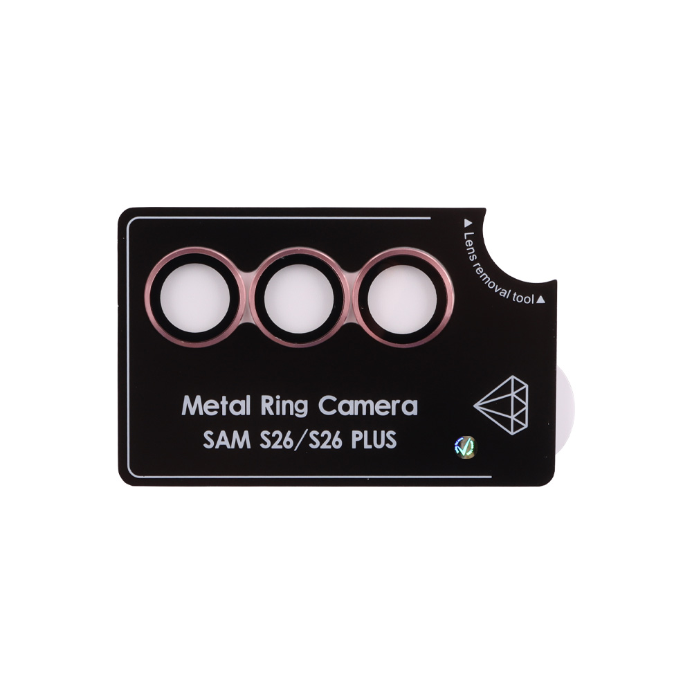 VOLTE-TEL CAMERA GLASS COVER SAMSUNG S26 5G 6.3" 9H 0.30MM PREMIUM EASY APPLICATION PINK - Image 4
