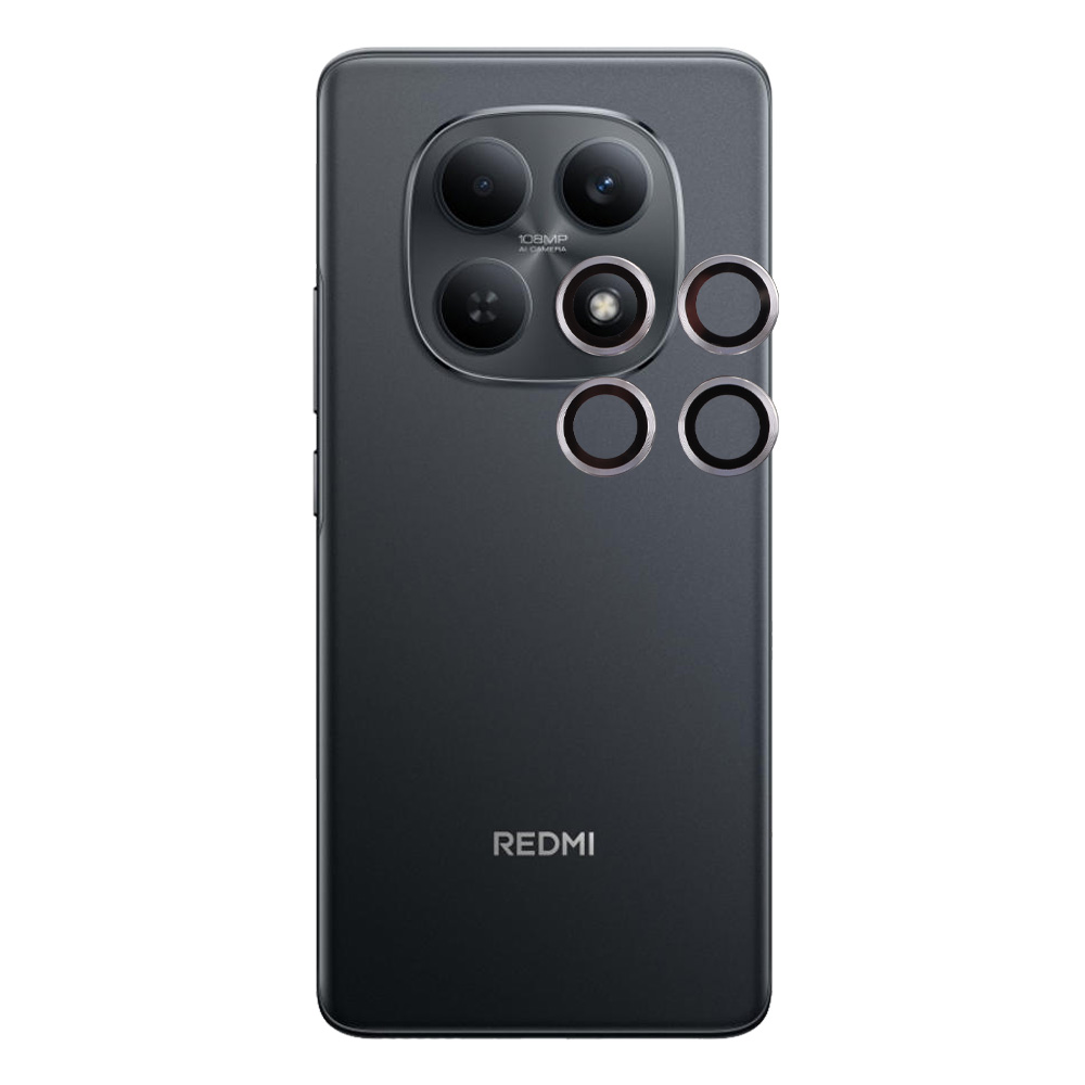 VOLTE-TEL CAMERA GLASS COVER XIAOMI REDMI NOTE 15 4G 6.77" 9H 0.30MM EASY APPLICATION SILVER - Image 5