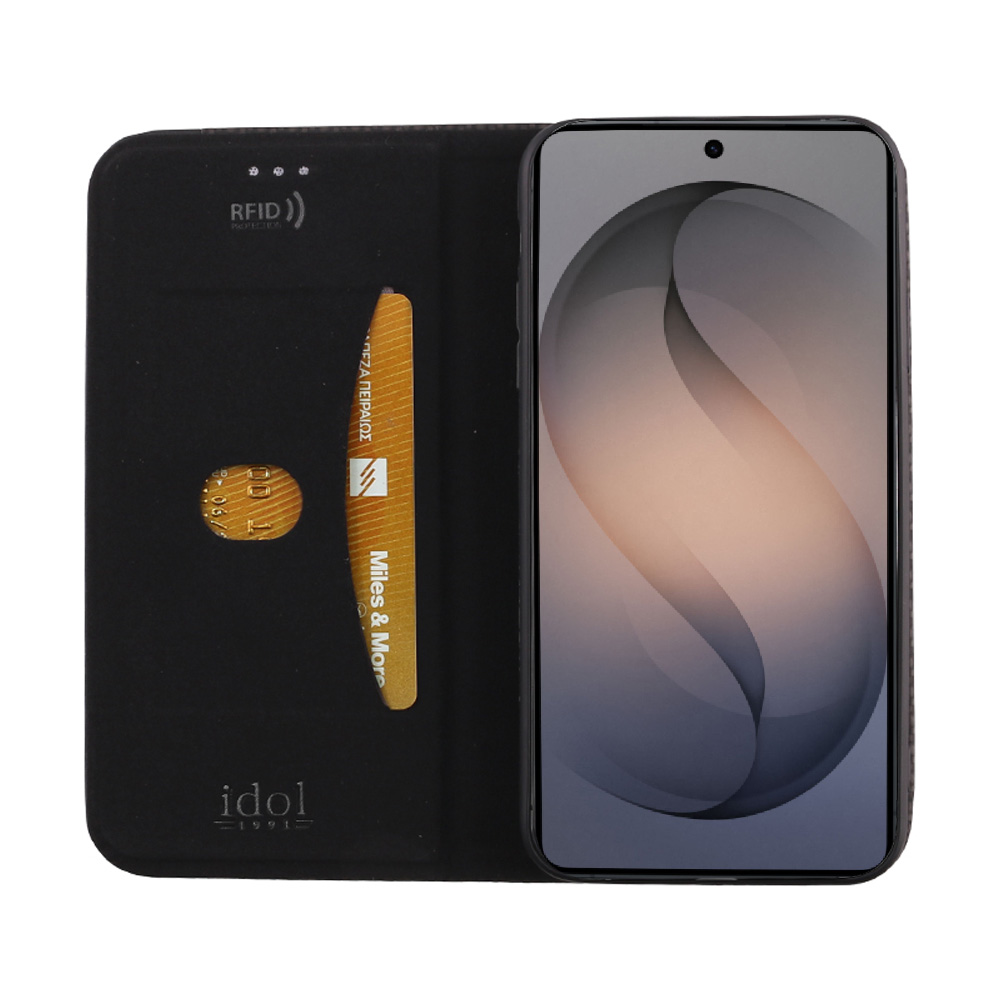 IDOL 1991 ΘΗΚΗ SAMSUNG S26 5G 6.3" ELITE ANTI-RFID BOOK STAND BLACK - Image 7