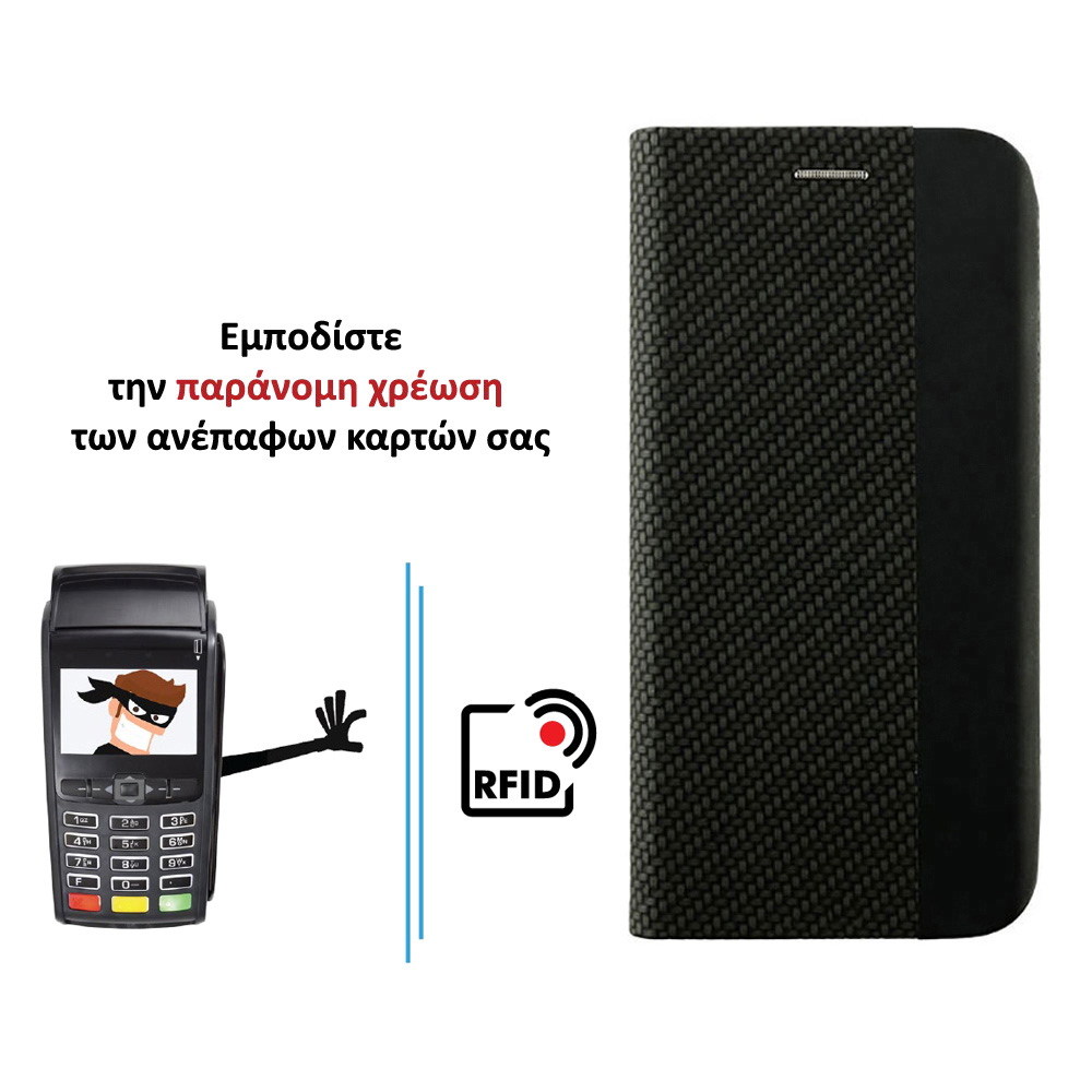 IDOL 1991 ΘΗΚΗ SAMSUNG S26 PLUS 5G 6.7" ELITE ANTI-RFID BOOK STAND BLACK - Image 5