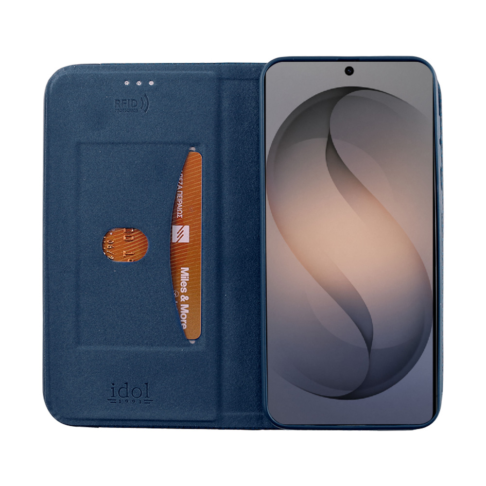 IDOL 1991 ΘΗΚΗ SAMSUNG S26 5G 6.3" ELITE ANTI-RFID BOOK STAND BLUE - Image 7