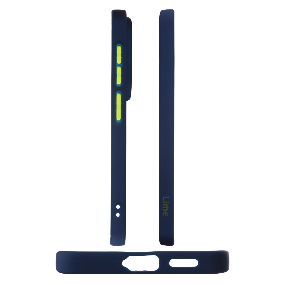 LIME ΘΗΚΗ SAMSUNG S26 5G 6.3" HARDSHELL FUSION FULL CAMERA PROTECTION BLUE WITH YELLOW KEYS - Image 5