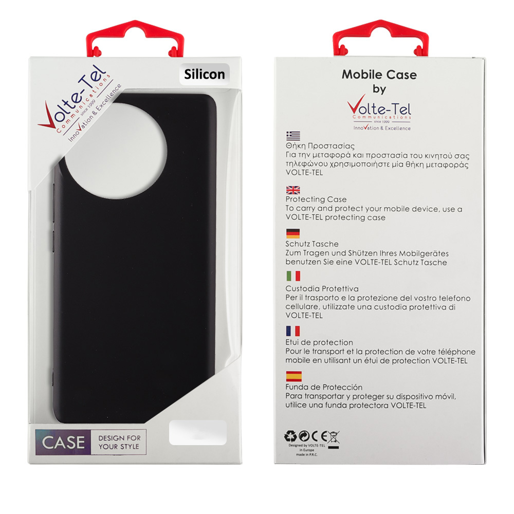 VOLTE-TEL ΘΗΚΗ REALME GT 8 PRO 5G 6.79" SILICON TPU CAMERA GUARD BLACK - Image 2