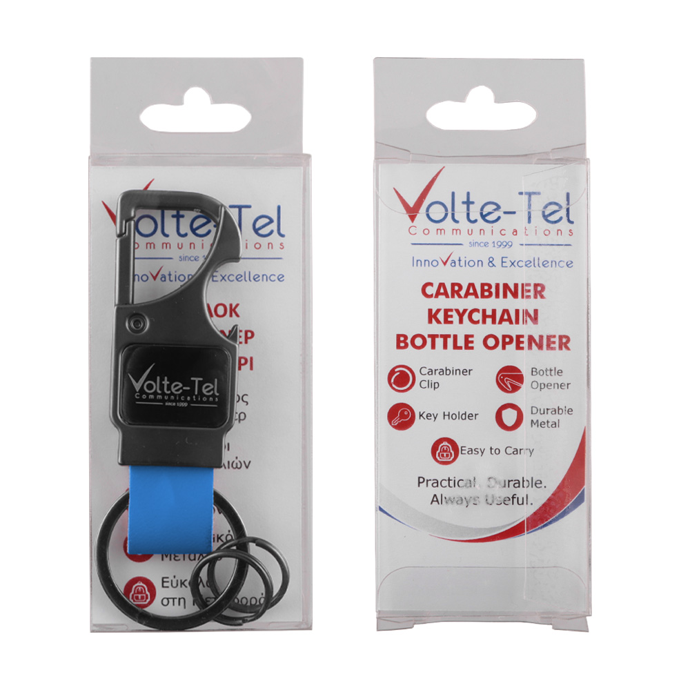 VOLTE-TEL ΜΠΡΕΛΟΚ ΧΕΙΡΟΣ/ΚΛΕΙΔΙΩΝ ΜΕ ΑΝΟΙΧΤΗΡΙ ΜΠΛΕ - Image 2