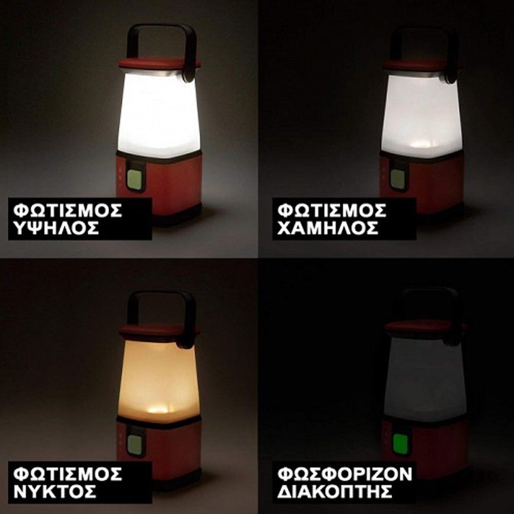 ENERGIZER ΦΑΚΟΣ ΕΠΑΝΑΦΟΡΤΙΖΟΜΕΝΟΣ ΚΑΤΑΣΚΗΝΩΣΗΣ 360° ΜΠΑΤΑΡΙΑΣ SIZE LR6/AA X 3 IPX4 LED 500 LM ΜΑΥΡΟ - Image 2