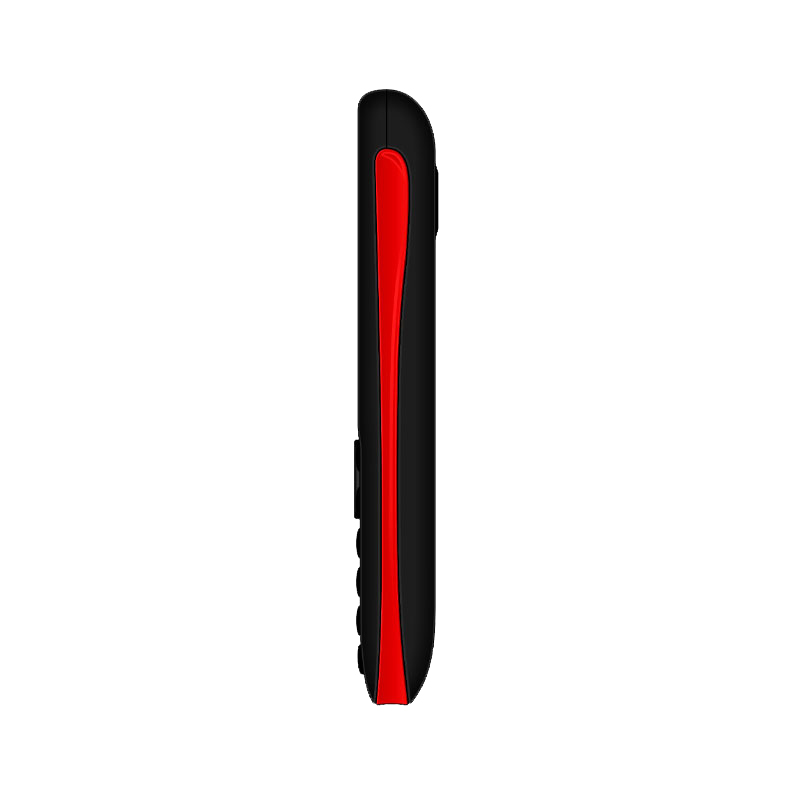 ΚΙΝΗΤΟ ΜΕ ΠΛΗΚΤΡΑ NSP 1800DS 2G 1.8in DUAL SIM 32MB/32MB RADIO-MP3/MP4 BLACK-RED + HANDS FREE GR - Image 3