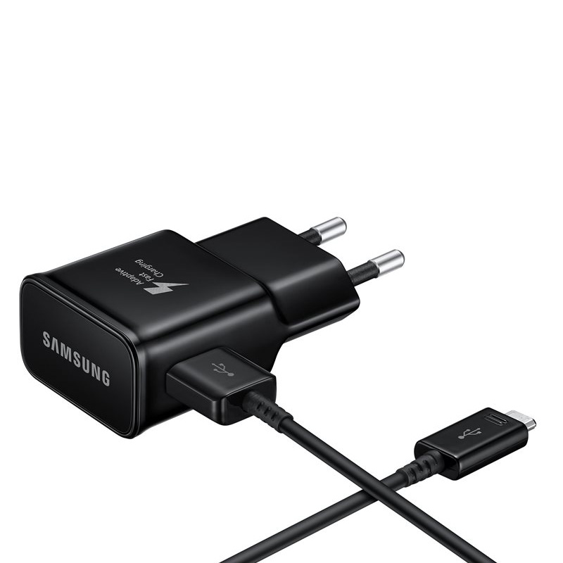 TRAVEL SAMSUNG EP-TA20EBE USB 5V 2A/9V 1.67A 15W + DATA EP-DG950CBE TYPE C 1.2m BLACK BULK OR - Image 4
