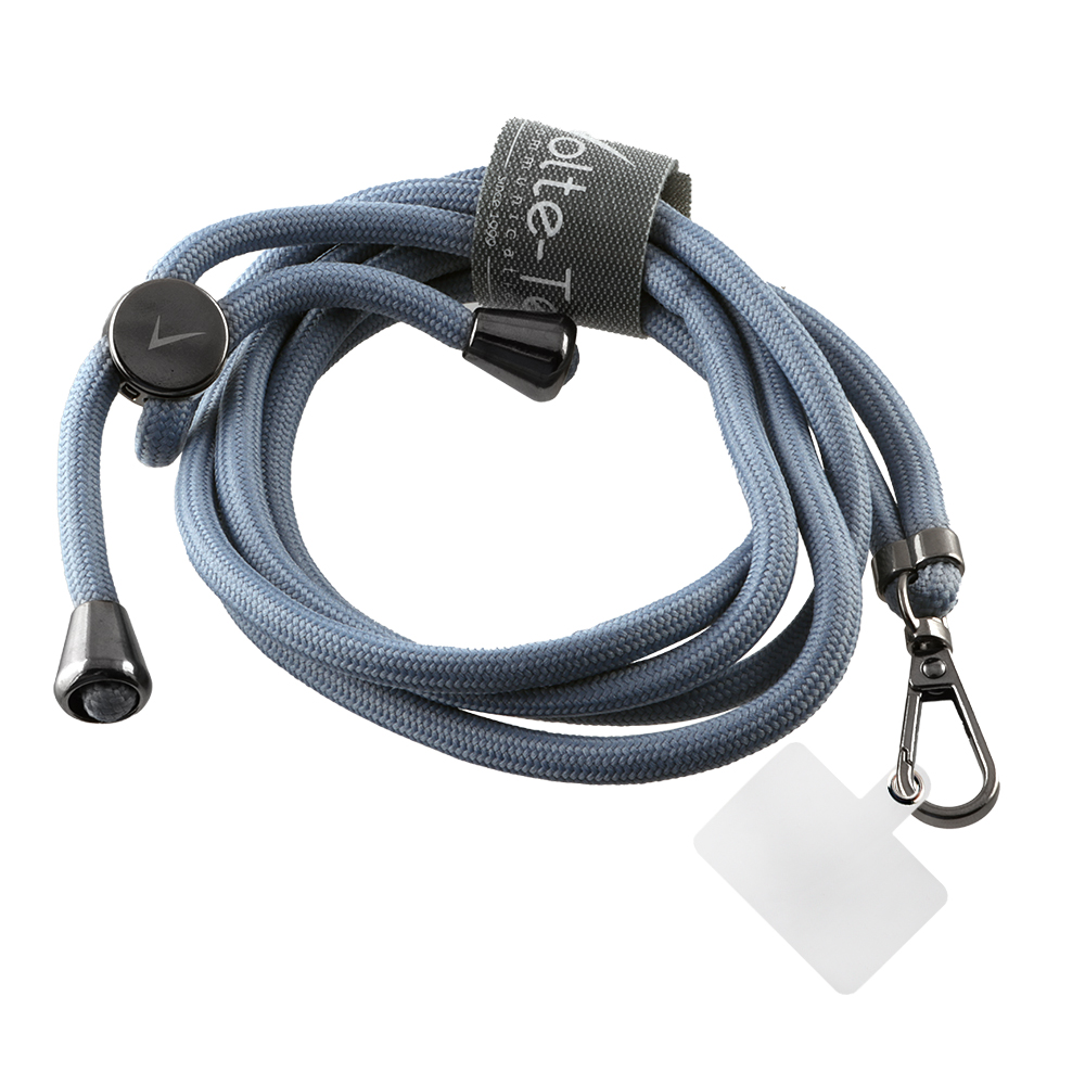 VOLTE-TEL NECK STRAP - ΛΟΥΡΑΚΙ ΛΑΙΜΟΥ ΓΙΑ ΘΗΚΕΣ ΓΚΡΙ ΑΝΟΙΧΤΟ VT14 - Image 13