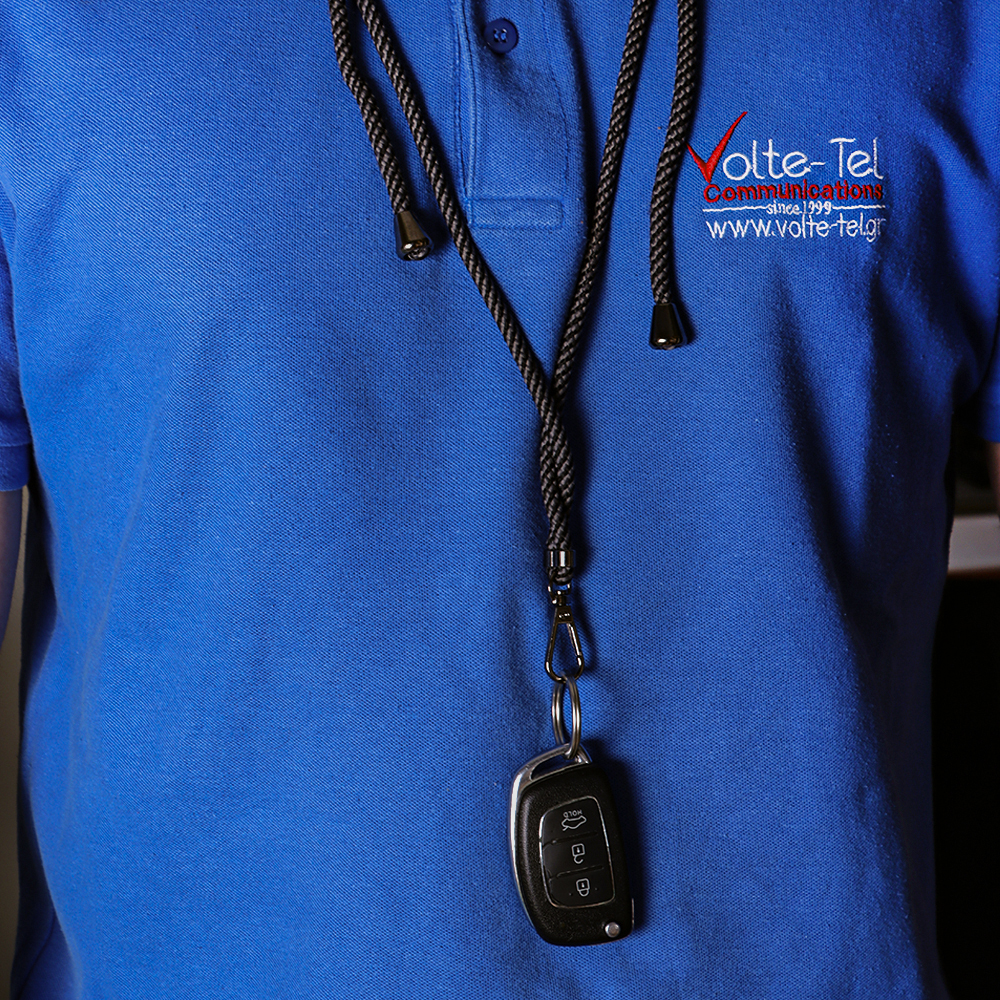 VOLTE-TEL NECK STRAP - ΛΟΥΡΑΚΙ ΛΑΙΜΟΥ ΓΙΑ ΘΗΚΕΣ ΓΚΡΙ ΑΝΟΙΧΤΟ VT14 - Image 6