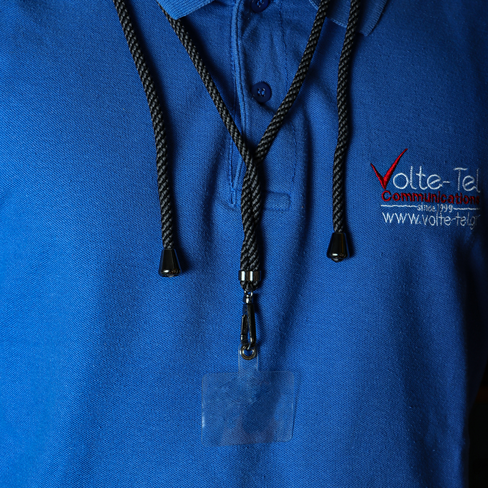 VOLTE-TEL NECK STRAP - ΛΟΥΡΑΚΙ ΛΑΙΜΟΥ ΓΙΑ ΘΗΚΕΣ ΓΚΡΙ ΑΝΟΙΧΤΟ VT14 - Image 4