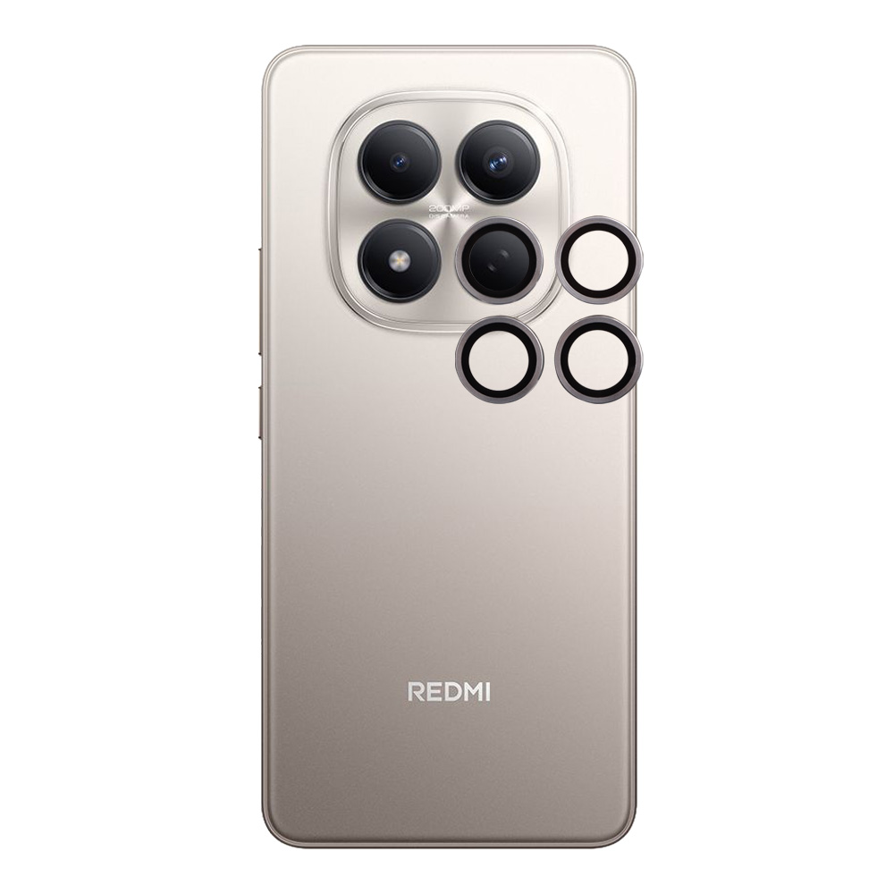 VOLTE-TEL CAMERA GLASS COVER XIAOMI REDMI NOTE 15 PRO 4G 6.77" 9H 0.30MM EASY APPLICATION SILVER - Image 5