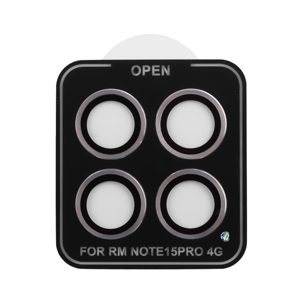 VOLTE-TEL CAMERA GLASS COVER XIAOMI REDMI NOTE 15 PRO 4G 6.77" 9H 0.30MM EASY APPLICATION SILVER - Image 4