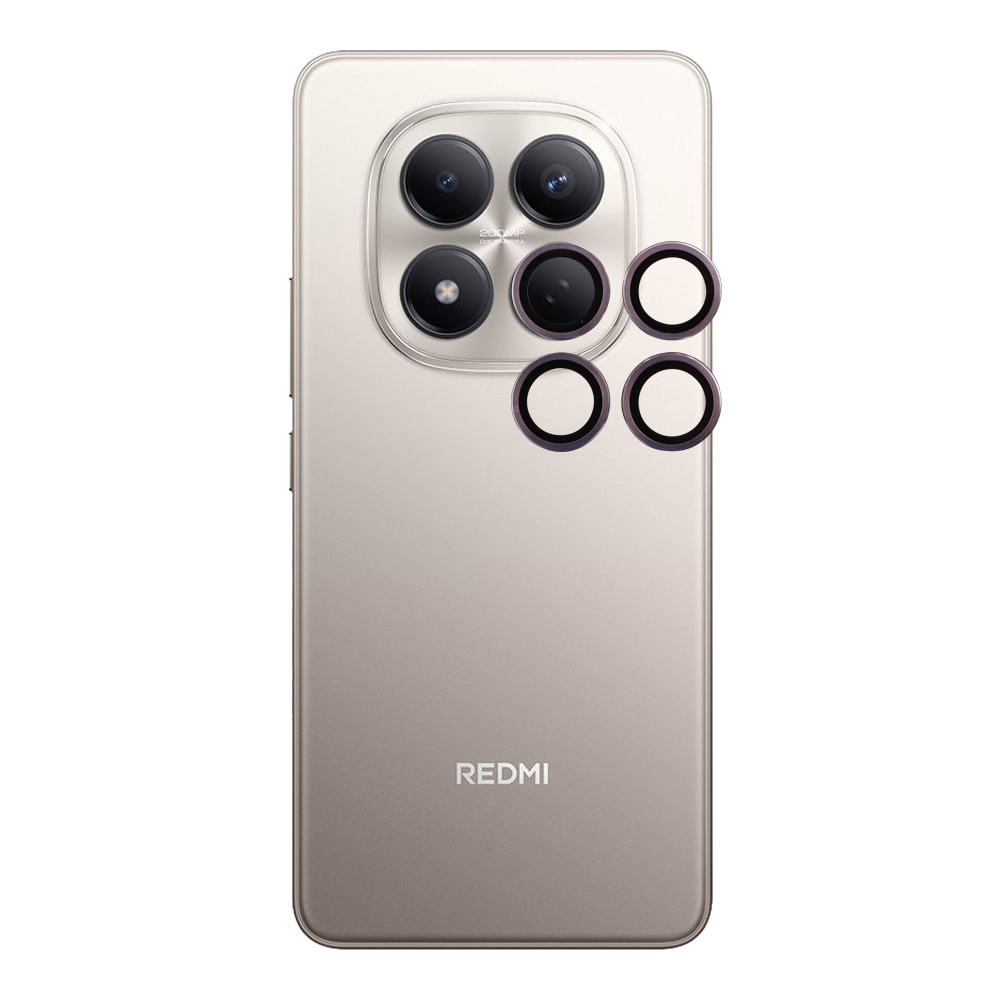 VOLTE-TEL CAMERA GLASS COVER XIAOMI REDMI NOTE 15 PRO 4G 6.77" 9H 0.30MM EASY APPLICATION PURPLE - Image 5