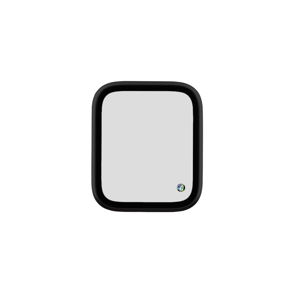 VOLTE-TEL TEMPERED GLASS APPLE WATCH 4/5/6/SE 44mm 3D CURVED ALUMINIUM 1.78" 0.30mm FULL COVER & INSTALLATION TOOL BLACK - Image 6