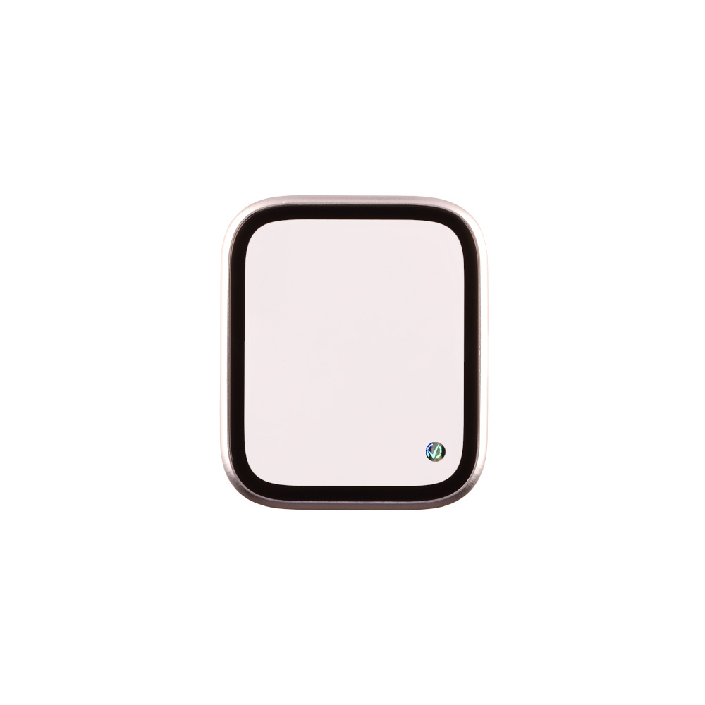 VOLTE-TEL TEMPERED GLASS APPLE WATCH 4/5/6/SE 44mm 3D CURVED ALUMINIUM 1.78" 0.30mm FULL COVER & INSTALLATION TOOL STARLIGHT - Image 6