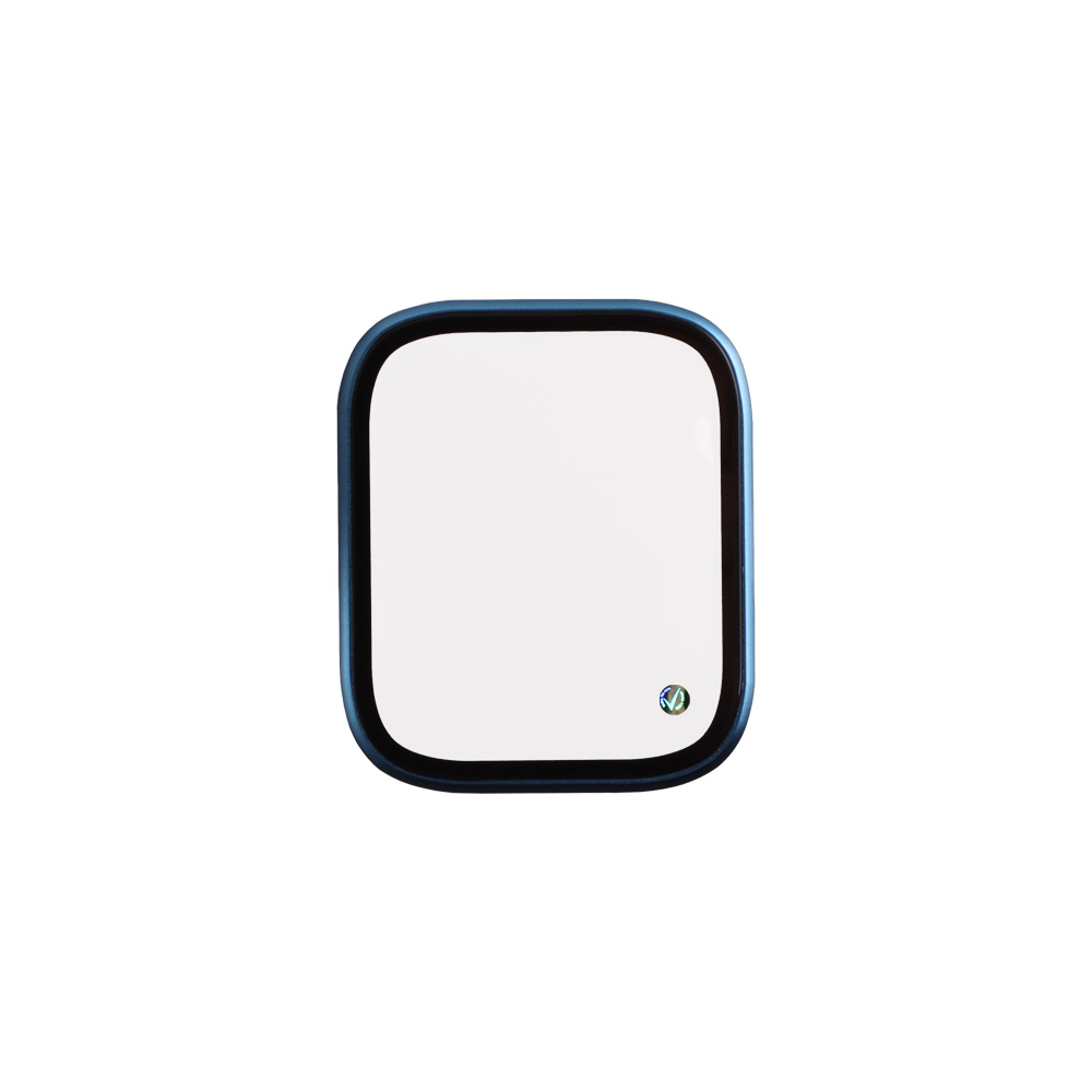 VOLTE-TEL TEMPERED GLASS APPLE WATCH 7/8/9 41mm 3D CURVED ALUMINIUM 1.69" 0.30mm FULL COVER & INSTALLATION TOOL BLUE - Image 6
