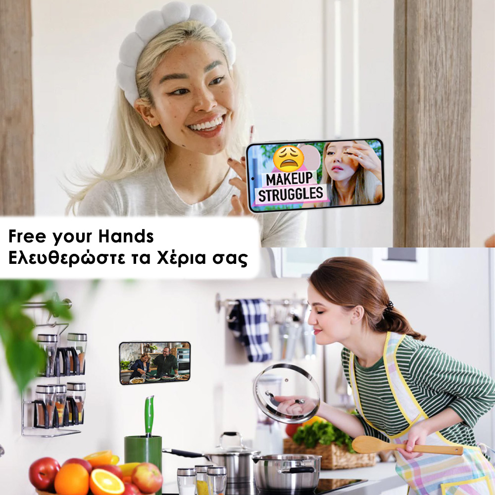 VOLTE-TEL POP STAND ΒΑΣΗ ΣΤΗΡΙΞΗΣ ΒΕΝΤΟΥΖΑ ΣΙΛΙΚΟΝΗΣ ΔΙΠΛΗΣ ΟΨΗΣ ΣΤΡΟΓΓΥΛΗ ΜΙΚΡΗ ΓΙΑ ΣΥΣΚΕΥΕΣ PINK - Image 10