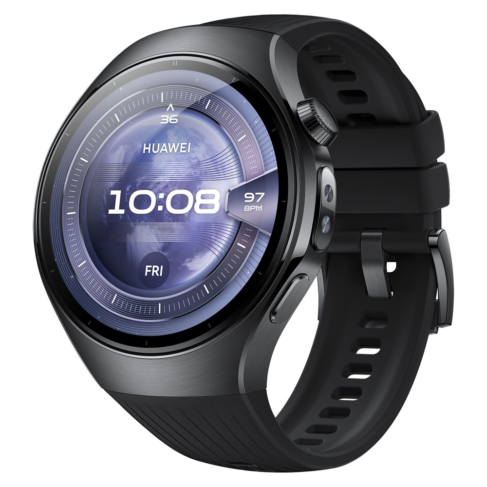 SMART WATCH HUAWEI 5 46MM 1.5in 55020EWB BT V 5.2 ΑΔΙΑΒΡΟΧΟ BLACK GR - Image 2