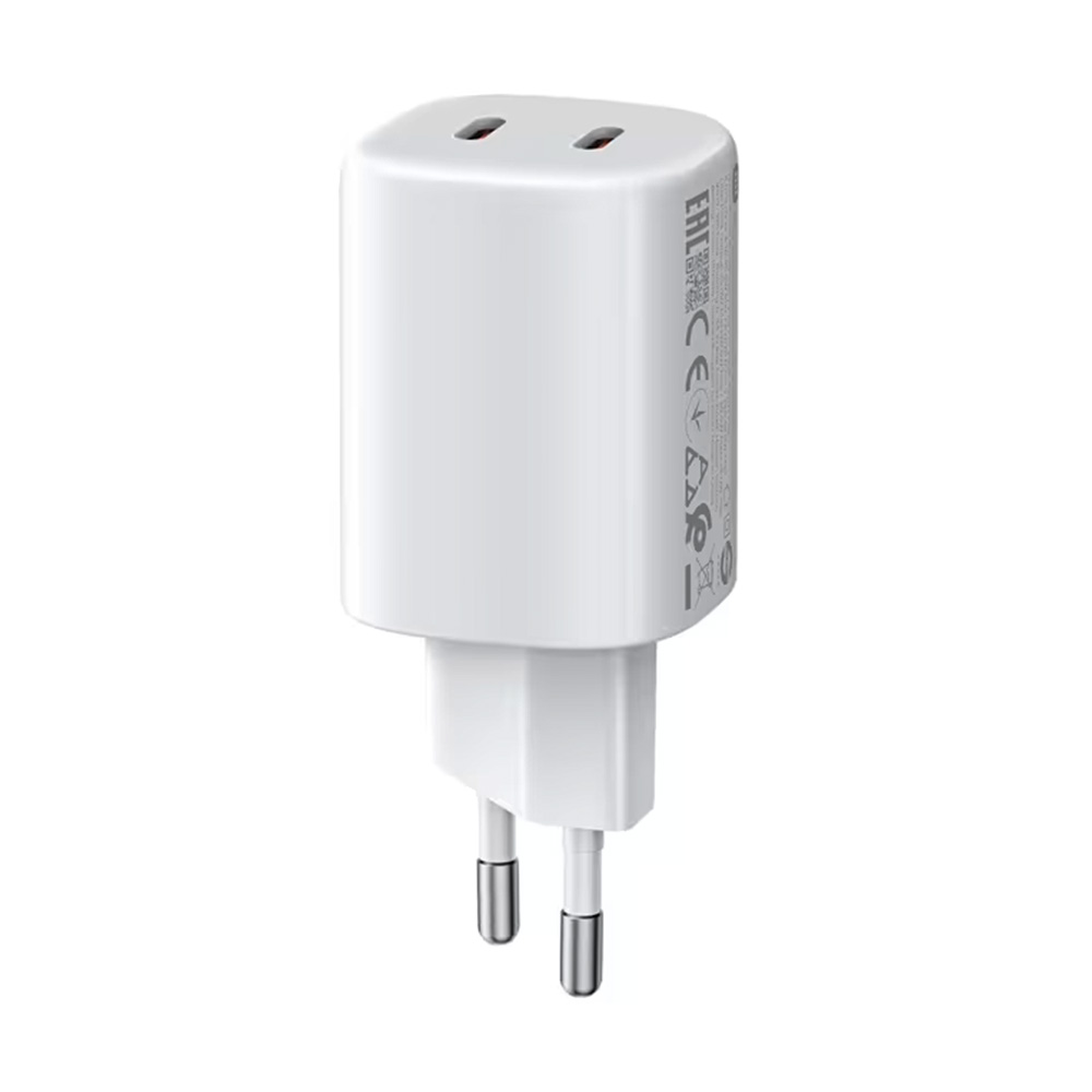 TRAVEL XIAOMI BHR087OEU NANO TURBO USB-C X2 5V/3A 20V/3.35A 45W WHITE PACKING OR