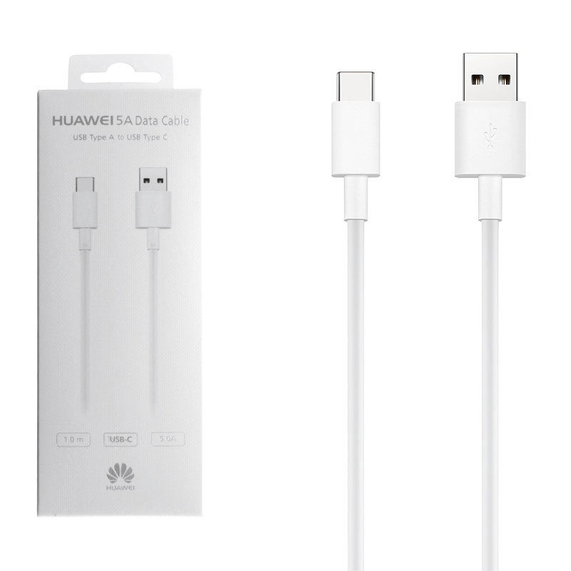 HUAWEI AP71 USB->TYPE C 3.1 5A 40W ΦΟΡΤΙΣΗΣ-DATA 1.0m WHITE PACKING OR