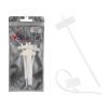 VOLTE-TEL ΔΕΜΑΤΙΚΑ/ΔΙΑΧΕΙΡΙΣΗ ΚΑΛΩΔΙΩΝ NYLON ΑΝΘΕΚΤΙΚΑ ΜΕ ΕΤΙΚΕΤΑ 2.5mm ΠΛΑΤΟΣ 10cm ΜΗΚΟΣ ΔΙΑΦΑΝΑ 10 ΤΕΜ.