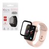 VOLTE-TEL TEMPERED GLASS APPLE WATCH 4/5/6/SE 40mm 3D CURVED ALUMINIUM 1.57" 0.30mm FULL COVER & INSTALLATION TOOL BLACK