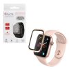 VOLTE-TEL TEMPERED GLASS APPLE WATCH 4/5/6/SE 40mm 3D CURVED ALUMINIUM 1.57" 0.30mm FULL COVER & INSTALLATION TOOL GOLD