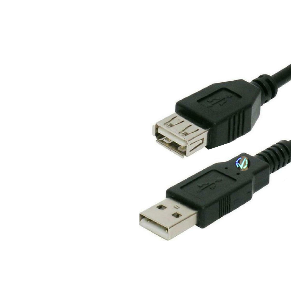 ΚΑΛΩΔΙΟ Η/Υ ΠΡΟΕΚΤΑΣΗ USB 2.0 ΑΠΟ USB 2.0 MALE ΣΕ USB MALE & USB 2.0 FEMALE 0.3m ΜΑΥΡΟ - Image 3