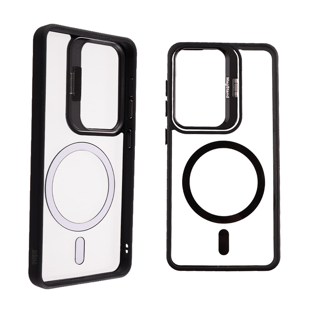 IDOL 1991 ΘΗΚΗ SAMSUNG S26 5G S942 6.3" MAGSTAND CLEAR TPU HYPER MAGSAFE CAMERA GUARD BLACK - Image 6