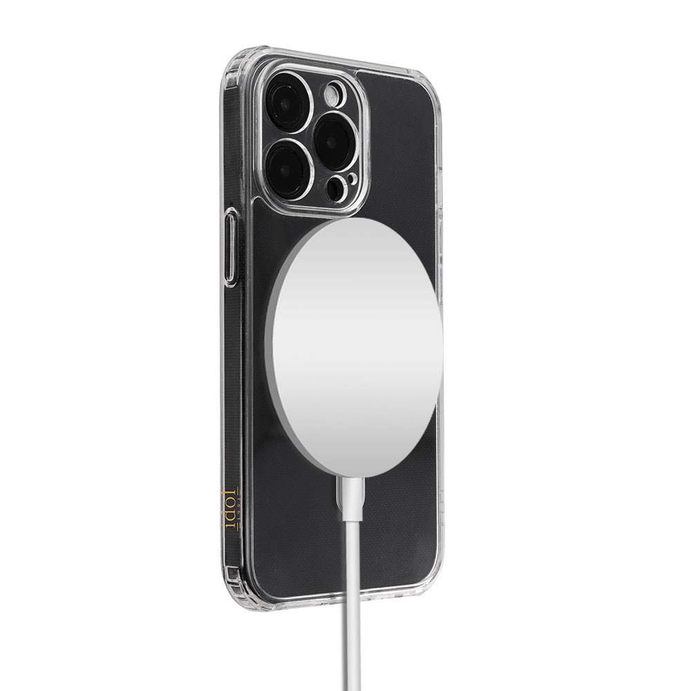 IDOL 1991 ΘΗΚΗ IPHONE 15 6.1" SUPER MAGSAFE ANTISHOCK CLEAR AIR BACK COVER TPU FULL CAMERA PROTECTION ΔΙΑΦΑΝΗ - Image 4