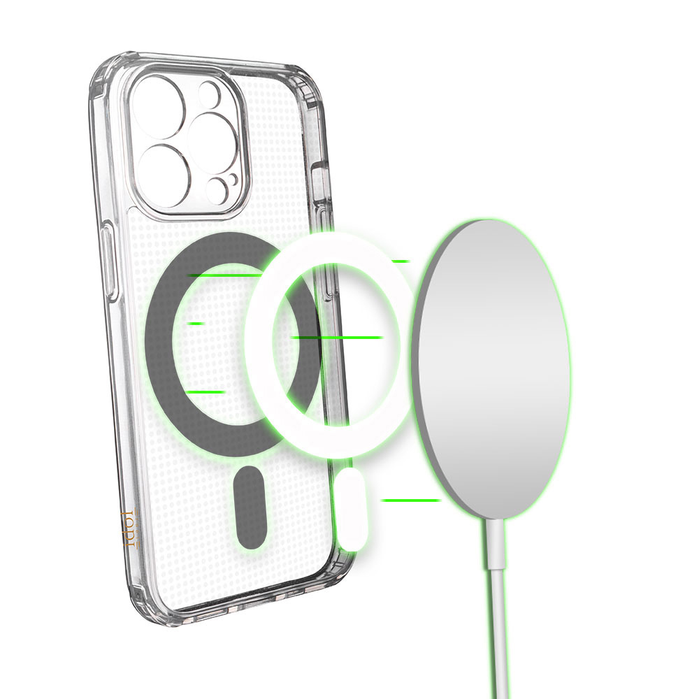 IDOL 1991 ΘΗΚΗ IPHONE 15 6.1" SUPER MAGSAFE ANTISHOCK CLEAR AIR BACK COVER TPU FULL CAMERA PROTECTION ΔΙΑΦΑΝΗ - Image 3