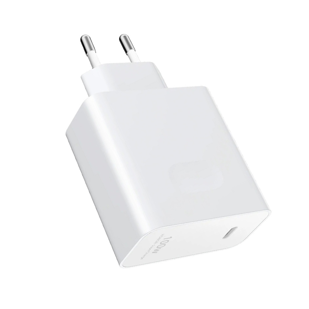 TRAVEL HONOR HN-200500EP2 GAN SUPER CHARGE TYPE C 5V/3A 9V/3A 12V/5A 15V/5A 20V/5A 100W +TYPE C 6A WHITE PACKING OR - Image 3