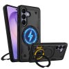 IDOL 1991 ΘΗΚΗ SAMSUNG S26 5G S942 6.3" ARMOR TPU HYPER MAGSAFE STAND CAMERA GUARD BLACK
