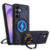 IDOL 1991 ΘΗΚΗ SAMSUNG S26 5G S942 6.3" ARMOR TPU HYPER MAGSAFE STAND CAMERA GUARD BLUE