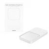 WIRELESS CHARGER DUO SAMSUNG EP-P5400BWEGEU 2 in 1 15W FAST CHARGE QI PAD - ADAPTER WHITE PACKING OR