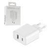 TRAVEL HONOR HN-200500EP2 GAN SUPER CHARGE TYPE C 5V/3A 9V/3A 12V/5A 15V/5A 20V/5A 100W +TYPE C 6A WHITE PACKING OR