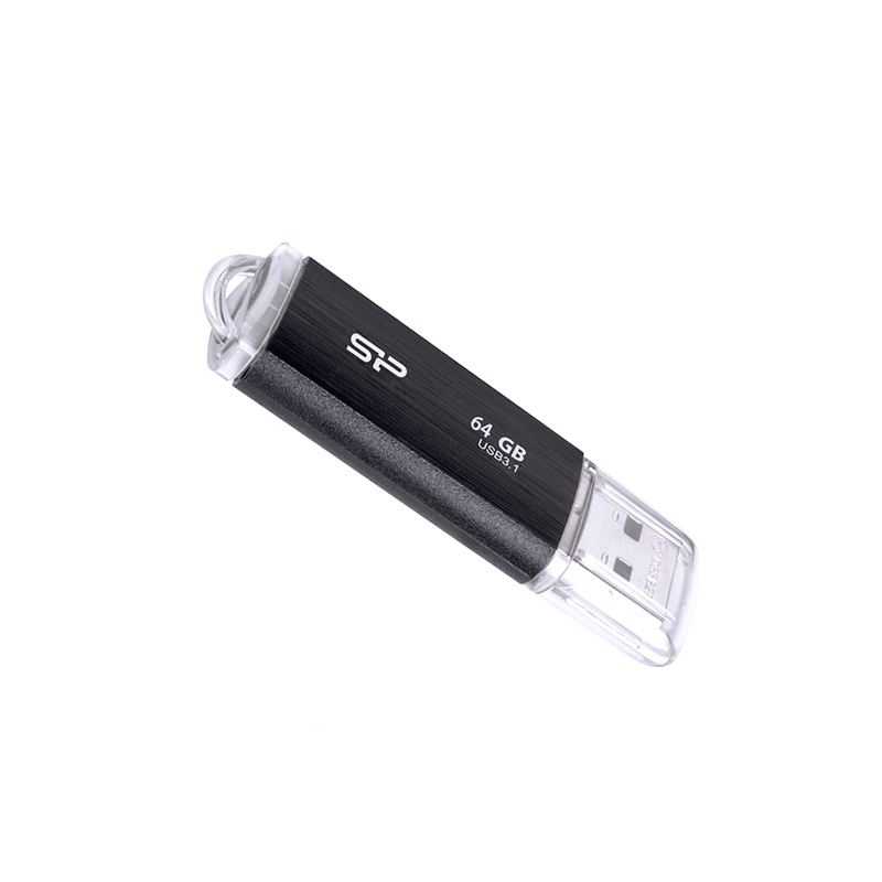 SILICON POWER USB FLASH DRIVE 64GB USB 3.2 BLAZE B02 SP064GBUF3B02V1K BLACK - Image 3
