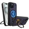 IDOL 1991 ΘΗΚΗ IPHONE 15 6.1" ARMOR TPU HYPER MAGSAFE STAND CAMERA GUARD BLUE