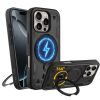 IDOL 1991 ΘΗΚΗ IPHONE 16 PRO MAX 6.9" ARMOR TPU HYPER MAGSAFE STAND CAMERA GUARD BLACK