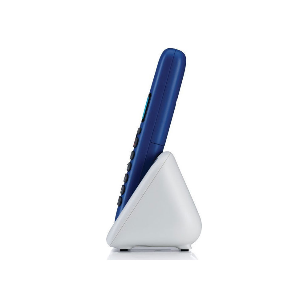 ΑΣΥΡΜΑΤΟ ΤΗΛΕΦΩΝΟ MOTOROLA T301 ΜΕ ΑΝΟΙΧΤΗ ΑΚΡΟΑΣΗ ROYAL BLUE/GREY GR - Image 5