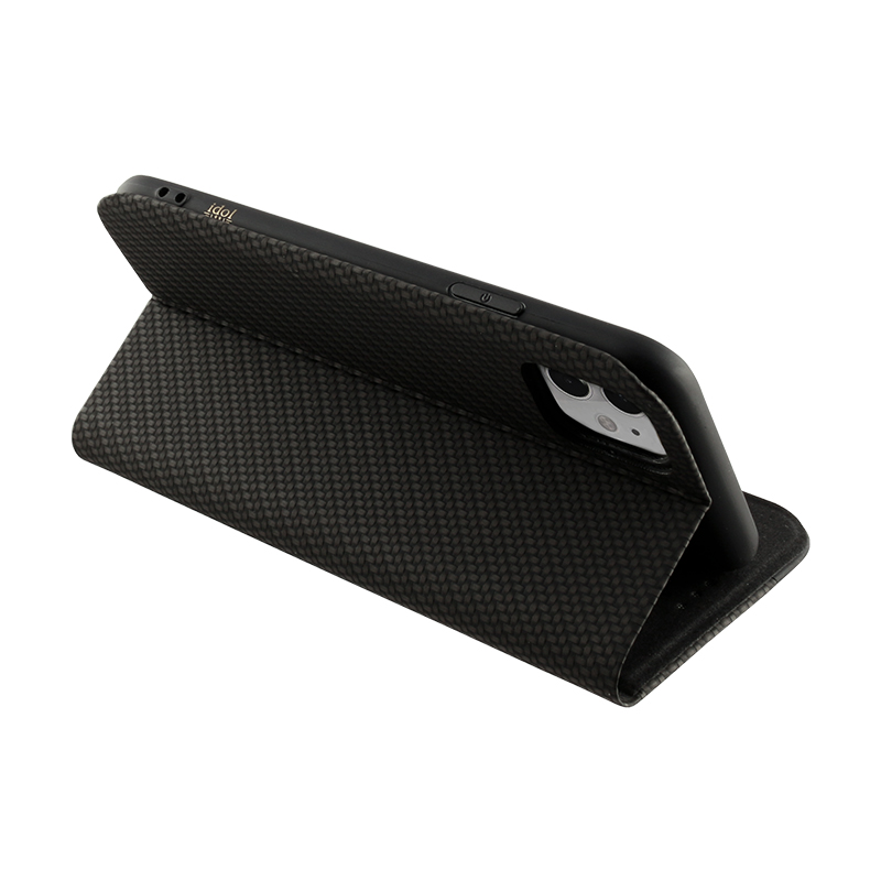 IDOL 1991 ΘΗΚΗ IPHONE 11 6.1" ELITE ANTI-RFID BOOK STAND BLACK - Image 5