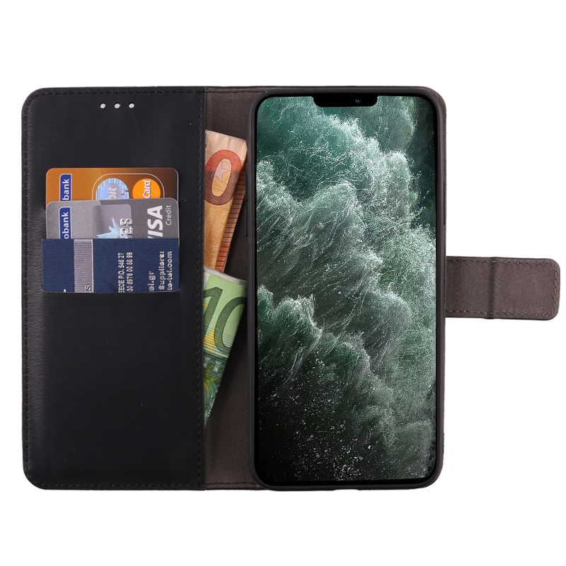 VOLTE-TEL ALLURE ΘΗΚΗ IPHONE 12 MINI 5.4in MAGNET BOOK STAND CLIP BLACK - Image 3