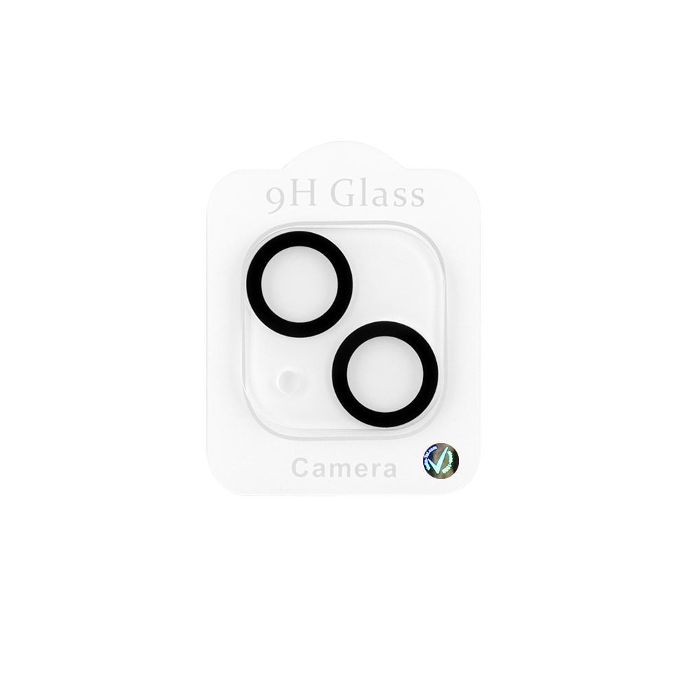 VOLTE-TEL CAMERA GLASS IPHONE 13 MINI 5.4in/IPHONE 13 6.1in 9H 0.25mm 3D CURVED BLACK - Image 3